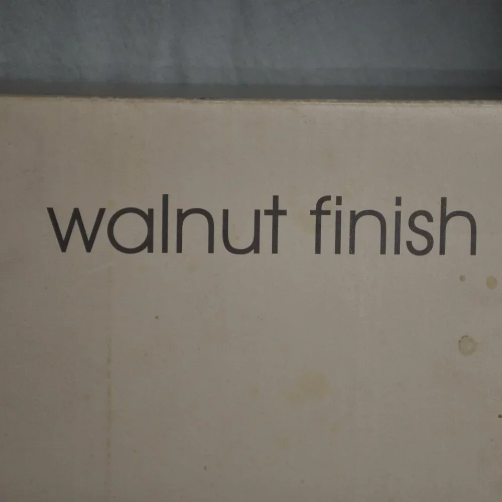 *SALE* Home brand TWO walnut finish floating 24